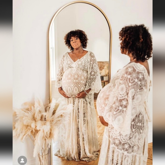 wearereclamation Dresses & Skirts - WeAreReclamation "The Be Love" Bridal, Wedding or Maternity Lace Dress - BNWT